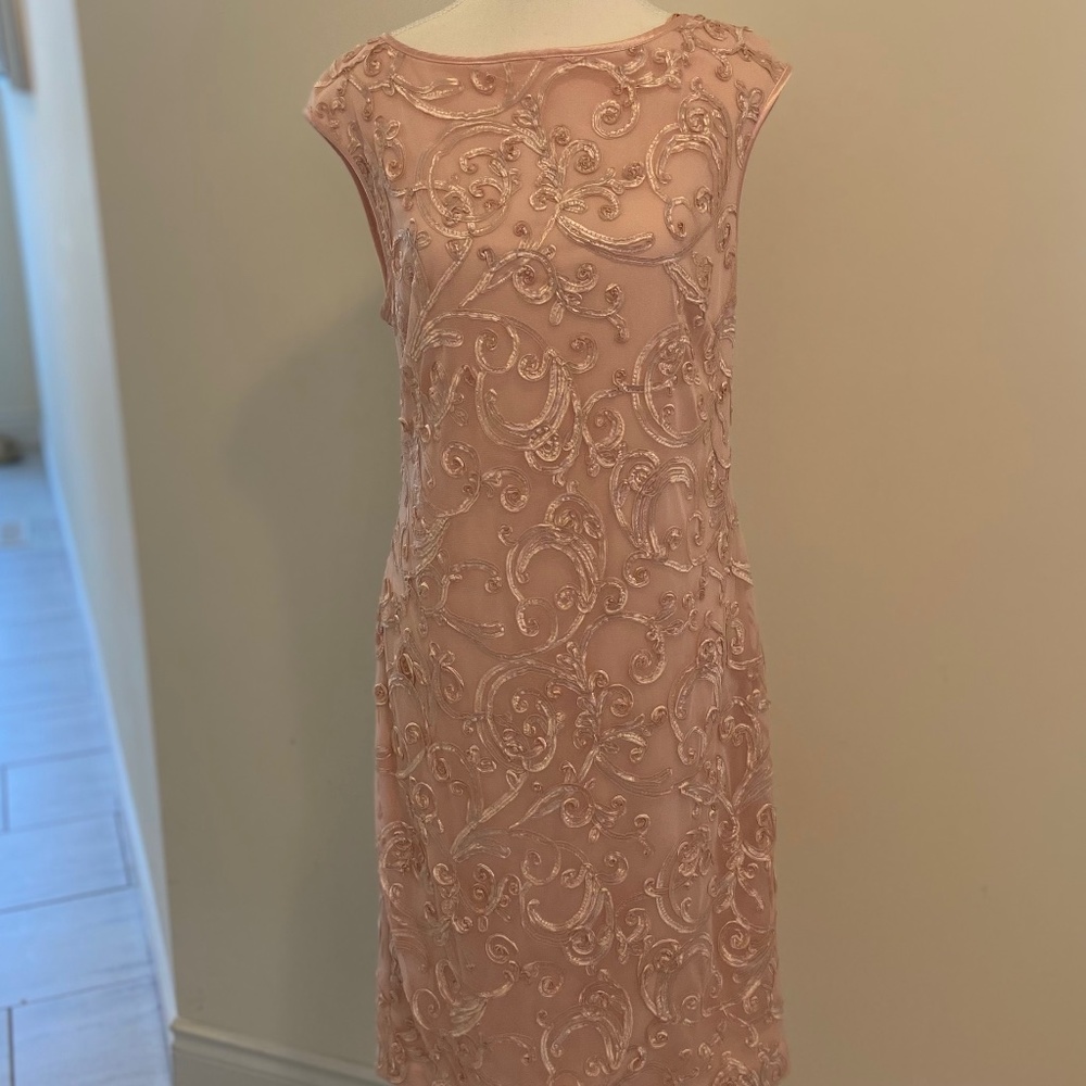 Elza J Pale Pink Dress